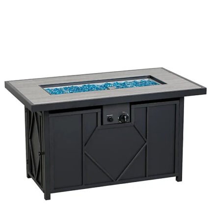 HeatMaxx 42 in. Rectangular Propane Gas Fire Table