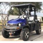 400cc GVX Gas Golf Cart UTV 4x4 With Rear Flip Seat Street Legal Light Package All Wheel Drive
