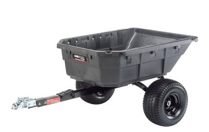 Ohio Steel ATV CARTS 12.5 cu. ft. Poly ATV Cart, 1250 lb. capacity w/ swivel dump #4048PS-ATV