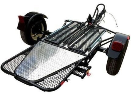 Single Rail Motorcycle Trailer