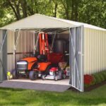 Arrow 10x30 Commander Metal Storage Shed Kit