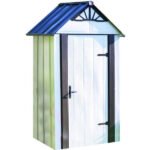 Arrow 4x2 Designer Metro Steel Shed Kit w/ Flooring