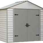 Arrow 10x7 Viking Vinyl Coated Steel Shed Kit