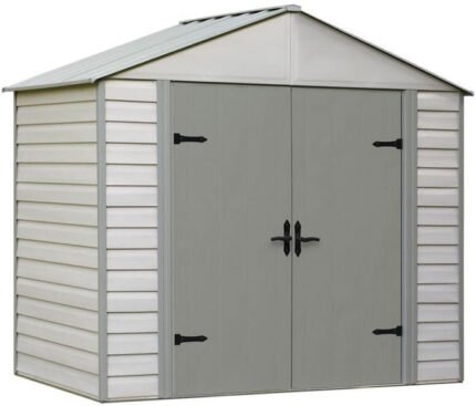 Arrow 10x7 Viking Vinyl Coated Steel Shed Kit