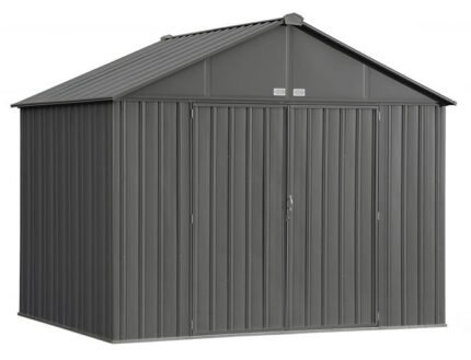 Arrow 10x8 Ezee Storage Shed Kit - Charcoal