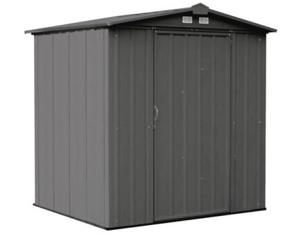 Arrow 6x5 Ezee Storage Shed Kit - Charcoal