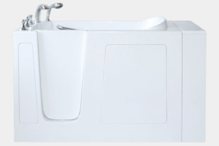 Avora Bath Walk in Left Hand Soaker Tub 51X28X41
