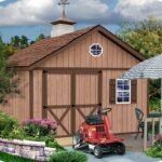 Brandon 12x12 Wood Storage Shed Kit - ALL Pre-Cut