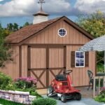 Brandon 12x20 Wood Storage Shed Kit - ALL Pre-Cut