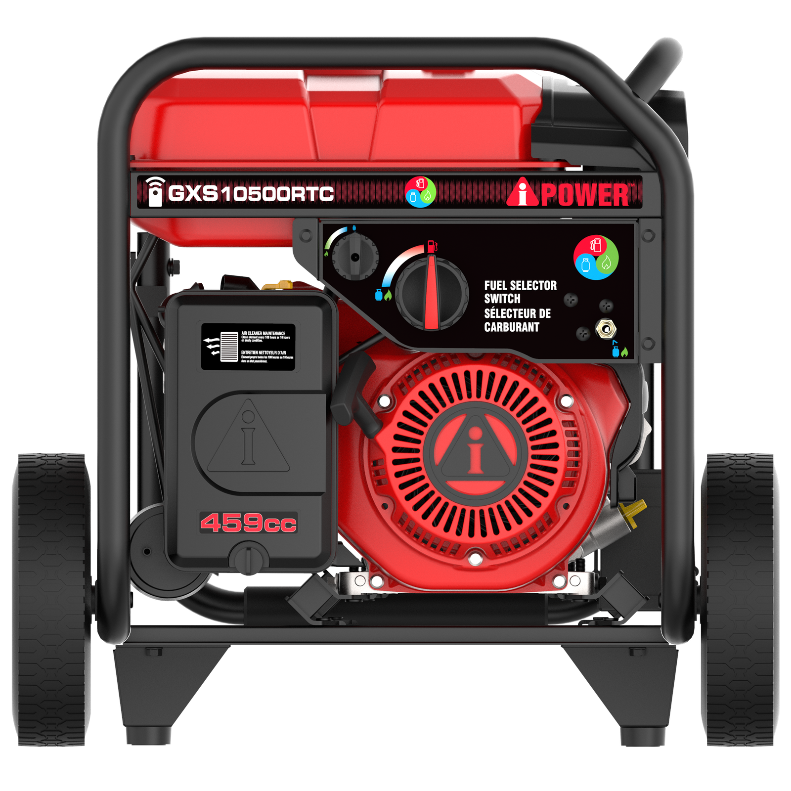 GXS10500RTC-A-iPowerTri-FuelRemoteControlGenerator-Recoil