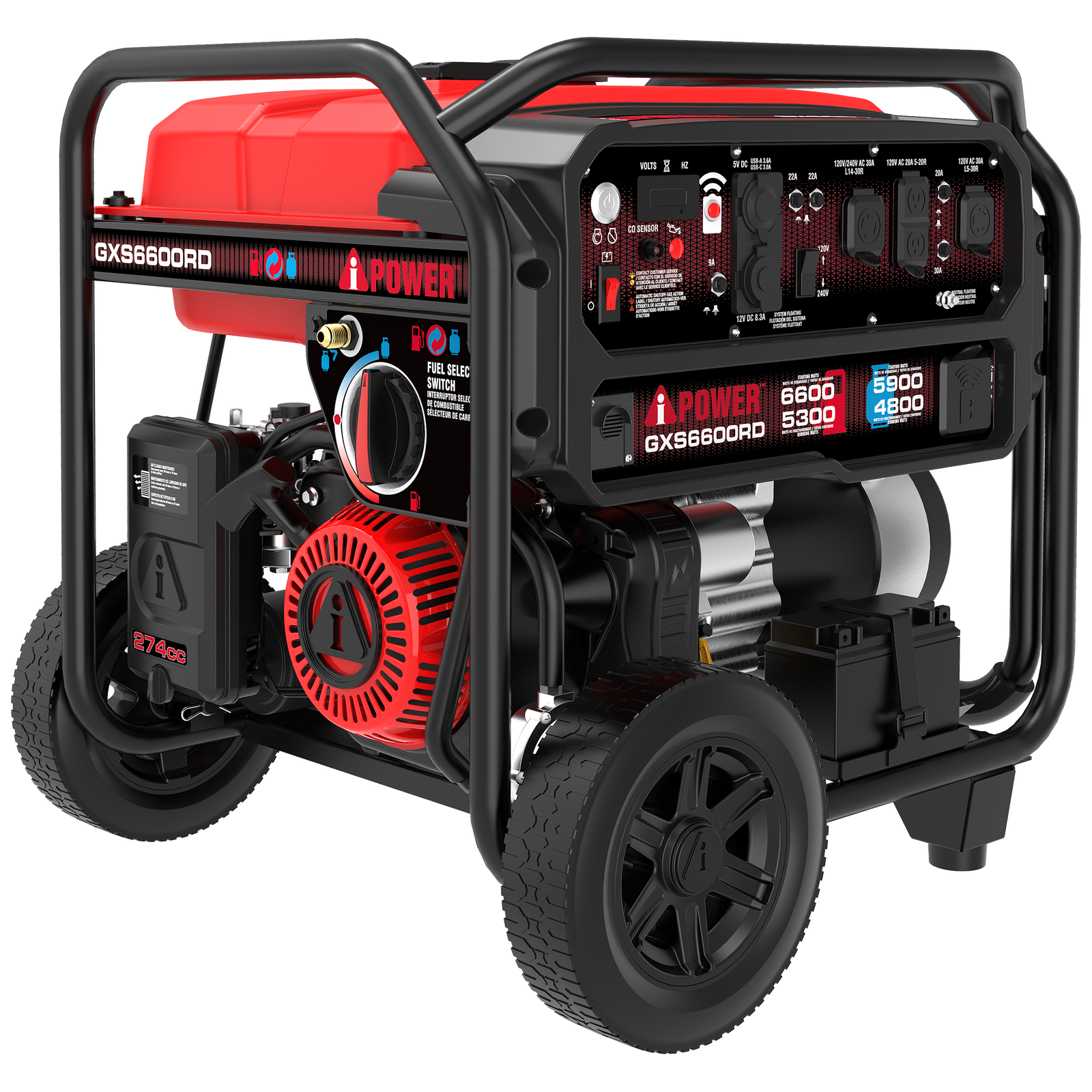 GXS6600RD-A-iPowerRemoteDualFuelGenerator-Main1