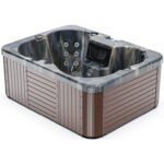 Luxuria Spas 220 Volt 4 - Person 55 - Jet Rectangle Plug & Play Hot Tub with Ozonator