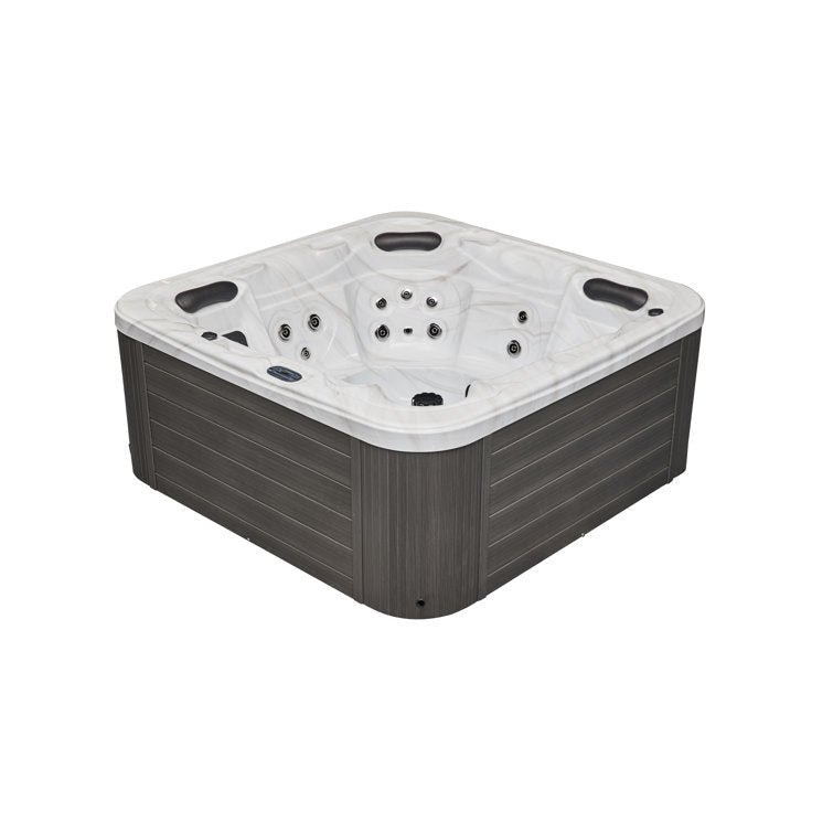 Luxury_Spas_5_-_Person_52_-_Jet_Acrylic_Square_Hot_Tub_with_Ozonator_in_Gray