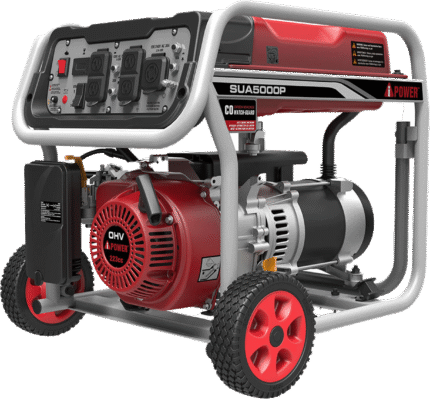 SUA5000P - 5000 Watt Generator<br> CO Sensor Equipped