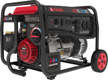 SUA6900D - 6900 Watt<br> Dual Fuel Portable Generator