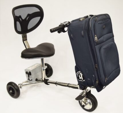 SmartScoot Lightweight Three Wheel Folding Mobility Scooter