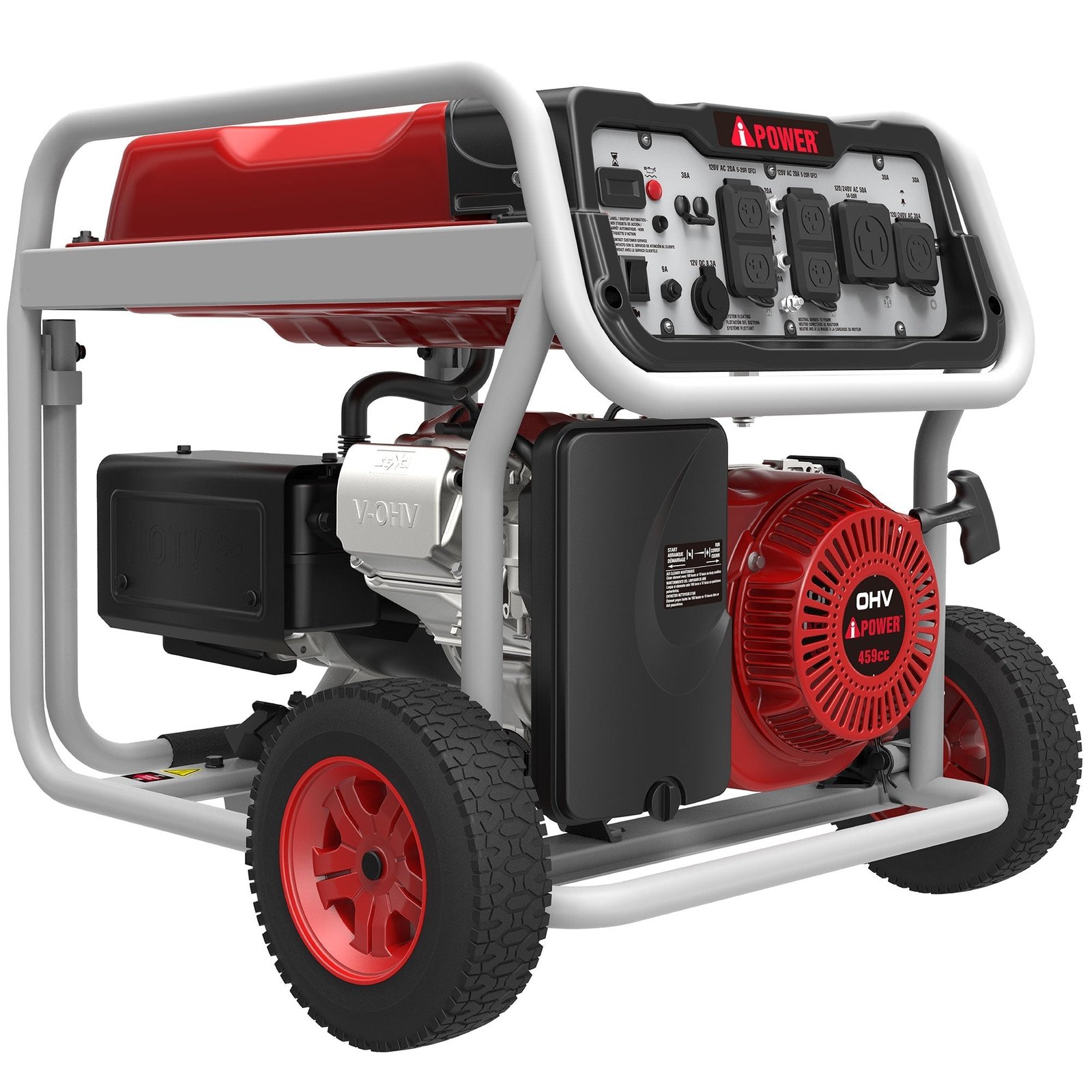 SUA12000EAP-A-iPower-Portable-Generator-Rear-1