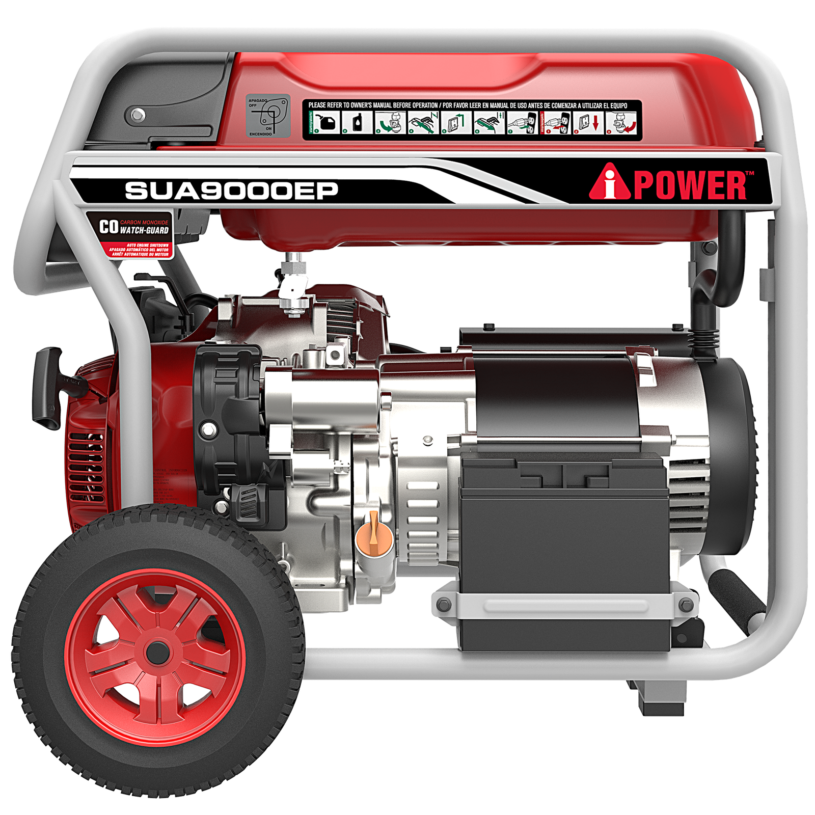SUA9000EP-A-iPowerPortableGenerator-Front