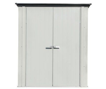 Arrow 5x3 Spacemaker Patio Shed Kit - Gray