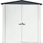 Arrow 6x3 Spacemaker Patio Shed Kit - Gray