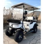 Brand New 48v Electric Golf Cart Lifted & Loaded eMACHINE - WHITE