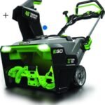 EGO Power+ 21-Inch Cordless Snow Blower, 56V, Steel Auger, (2) 5.0Ah Batteries & Charger