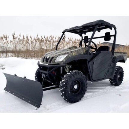 650cc 4x4 UTV Utility Vehicle With Snow Plow & Disc Brakes - ATV Comrade 650 - BLUE CGR-COMRADE-650-PLOW
