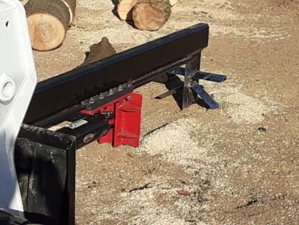 30 Ton Upside Down Skid Steer Log Splitter Attachment 6 Way Wedge (SSUD30-6Way)