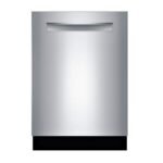 Bosch  500 Series 24 in. Stainless Steel Top Control Tall Tub Pocket Handle Dishwasher with Stainless Steel Tub, AutoAir, 44dBA