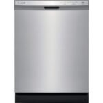 Frigidaire  24 in. Stainless Steel Front Control Built-In Tall Tub Dishwasher, 55 dBA