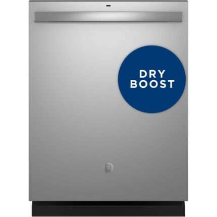 GE  24 in. Fingerprint Resistant Stainless Steel Top Control Built-In Tall Tub Dishwasher with Dry Boost and 52 dBA